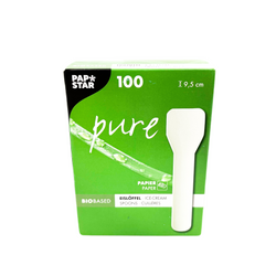 Papstar Holz-Eislöffel 100 Stk