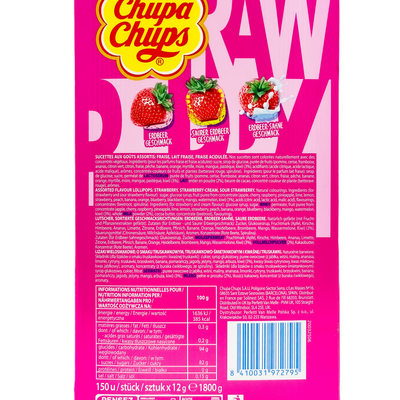 Chupa Chups Strawberry Love