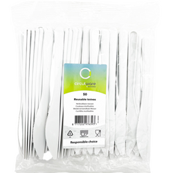 Circulware Plastik-Messer 50 Stk