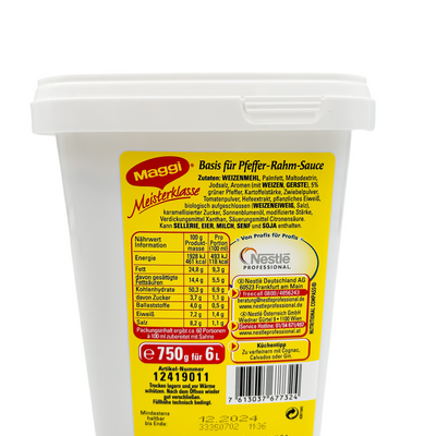 Maggi Pfeffer-Rahm Sauce