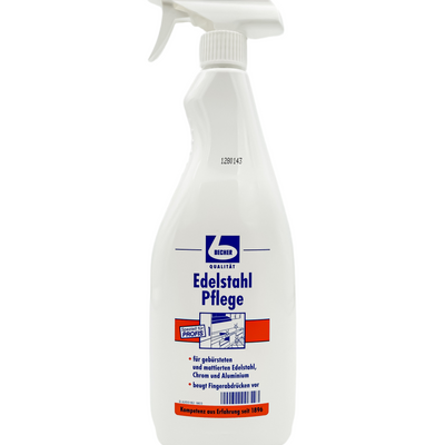 Dr. Becher Edelstahl Pflege